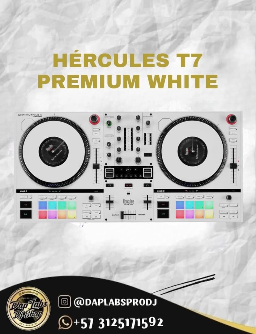 Controlador DJ Hercules T7 Premium